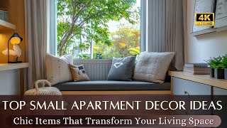 Top Small Apartment Decor Ideas: Chic Items That Transform Your Living Space