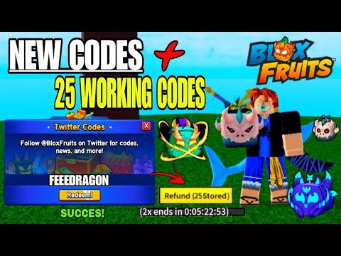 *NEW* ALL WORKING CODES FOR BLOX FRUITS 2024 JANUARY! BLOX FRUITS CODES 2024!