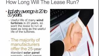 Legal Considerations with Energy Leases