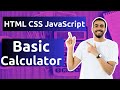 Build a Calculator with HTML, CSS & JavaScript | Modern Web Dev Tutorial