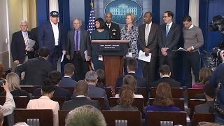 WATCH LIVE: Pres. Trump, White House task force provide coronavirus update in US