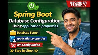 Spring Boot Database Configuration Using application.properties | JPA Tutorial #springboot #java
