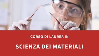 Laurea in Scienza dei Materiali