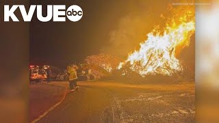 Lightning likely sparked Georgetown brush fire