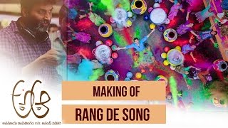 Rang De Song Making - A Aa Movie || Nithin || Samantha || Trivikram Srinivas || Mickey J Meyer