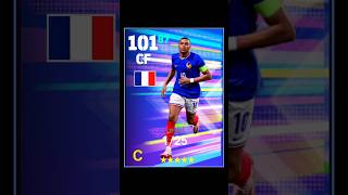 How to Train 101 Rated K. Mbappe Max level in efootball 2024 #efootball #pes #shorts #mbappe