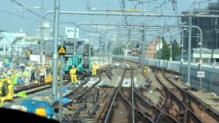 2012.5/19 1462T 武蔵小金井駅工事前 最終の快速東京行 (国分寺→東小金井)