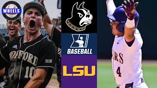 Wofford vs LSU (CRAZY GAME!) | Chapel Hill Regional Opening Round | 2024 College Baseball Highlights