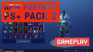fortnite battle royale free skin playstation plus pack 2 in action - new free playstation plus skin fortnite