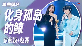 单曲循环｜张靓颖&赵磊《化身孤岛的鲸》 「你的衣衫破旧 而歌声却温柔 陪我漫无目的地四处漂流」#天赐的声音4 EP9