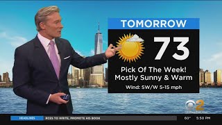 New York Weather: CBS2's 4/19 Monday Evening Update