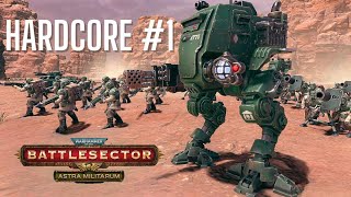 Astra Militarum Campaign || Hardcore Difficulty || Warhammer 40k: Battlesector E1