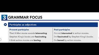 U13.3 GRAMMAR FOCUS