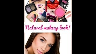 3 minute natural look makeup tutorial: quick and easy!