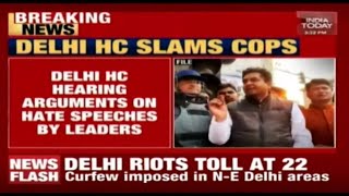 Delhi HC Hears Arguments On Hate Speeches By BJP Leaders