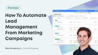 SmartSuite Showcase: How to Automate Lead Management from Marketing Campaigns: Sales + Marketing