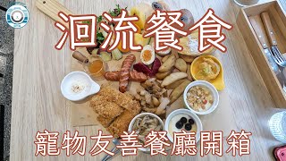 開箱寵物友善餐廳|洄游餐食|寵物友善餐廳會很臭嗎?|寵物友善餐廳食物好吃嗎?