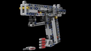 【LEGO】テクニック拳銃FREE INSTRUCTION【配布】