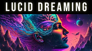 Enter REM Sleep Cycle & Induce Lucid Dreams | Deep Lucid Dreaming Black Screen Binaural Beats Music