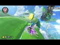 【mk8dx nita】スカイガーデン cloudtop cruise 150cc 2 02.806 live