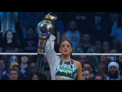 AEW WrestleDream 2023 Kris Statlander Vs. Julia Hart - AEW TBS ...