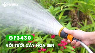 Vòi tưới cây hoa sen với tia nước phun mưa mịn và đều GF3430 - Ý | MakaGarden.vn