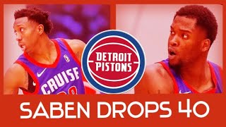 Saben Lee DROPS 40!!!!! Detroit Pistons G League Game 3 REVIEW