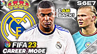 MBAPPE vs HAALAND in the UCL! SEASON FINALE! 🥶 FIFA 23 Real Madrid Career Mode S6E7