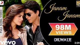 Janam Janam Full Video_ Dilwale¡ Shahrukh khan ’Arjit singh Antara mitra pritam