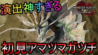 【サンブレイク】神演出！嵐龍アマツマガツチを操虫棍ソロ討伐！〜MHP3rd勢のオレ、昇天しました〜【モンハンライズ/MHRise】