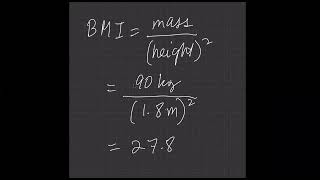 How to compute BMI