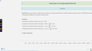 Question on Compound Interest Part 3 #SATHEE_SSC #swayamprabha #SSC