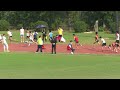 元朗學界田徑男子乙組4x100 2015.12.7. 決賽