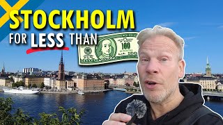 Stockholm For ONLY $87 Per Day | Sweden Budget Travel Guide