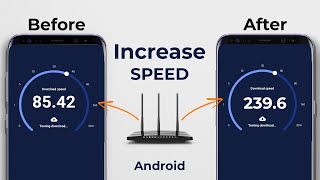 How to Increase WI-FI Speed on Android? #wifispeed