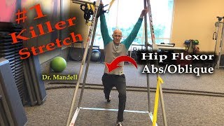 #1 Killer Hip Flexor & Deep Inguinal/Ab Stretch (Help Sitting/Poor Posture) - Dr Alan Mandell, D.C.