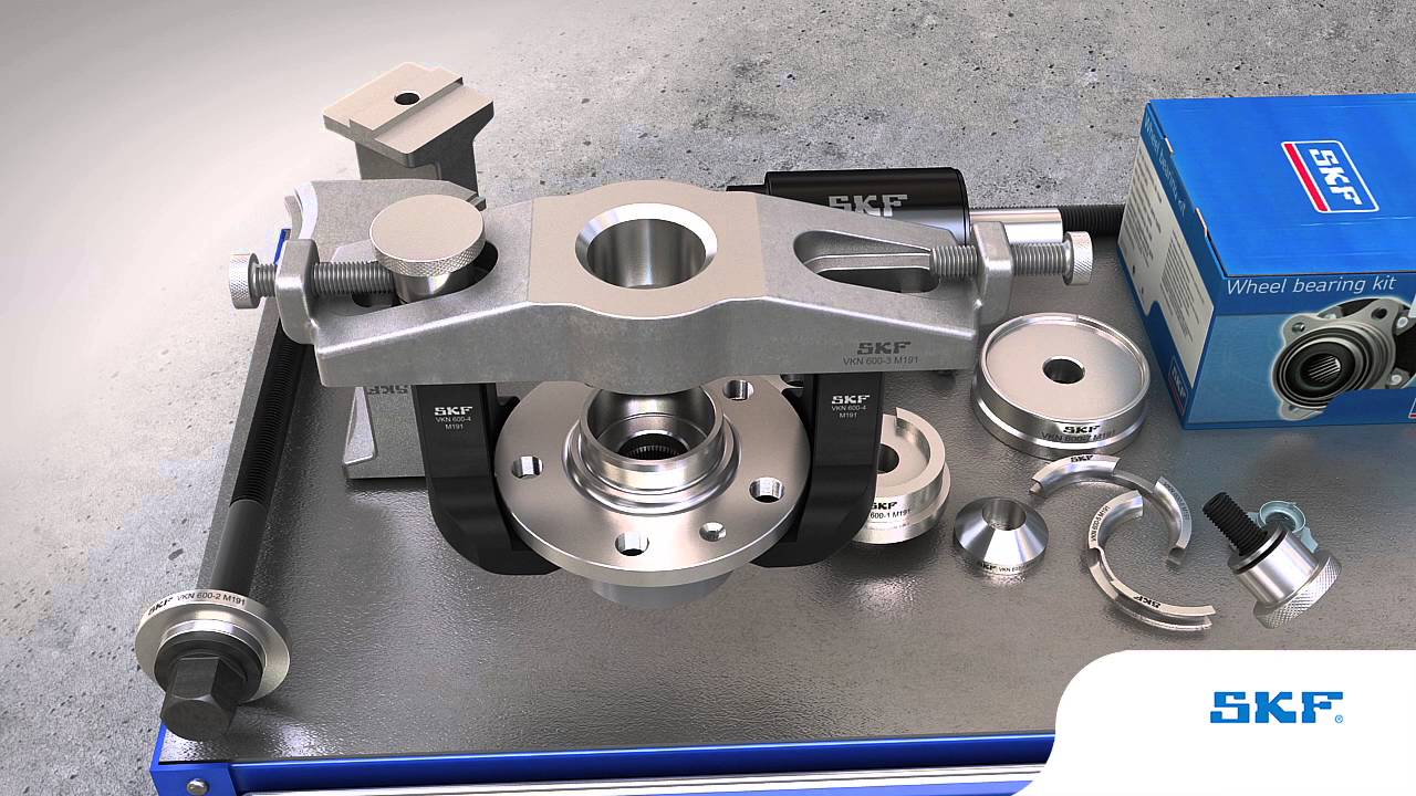 SKF - Como Montar E Desmontar Rolamentos De Roda Utilizando As ...