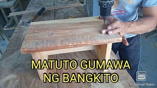 PAANO GUMAWA NG BANGKITO