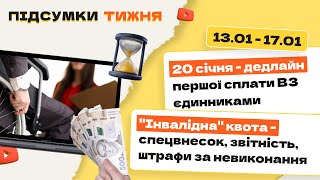 Строк сплати податків, пільги для ФОП, квота по інвалідам, нова звітність, побори для роботодавців