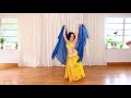 Alexandra Molina Belly Dance Veil Solo 2021