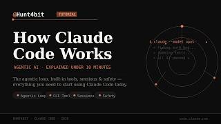 Claude Code Tutorial: Agentic Loop, Tools & Sessions Explained for Beginners