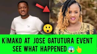 SHOCK😲 NDETO YATIGA ANDÛ MEGEGEIRE SEE WHAT HAPPENED AT JOSE GATUTURA EVENT NYAMBURA WA KABUE 😱