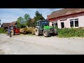 zetor 6945 i dajc 4.17 u akciji izvlačenje velikog hrasta 11.05.2019