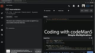 Codewars 8 kyu Simple Multiplication Javascript