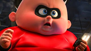 Incredibles 2 - All Clips From The Movie (2018) Pixar