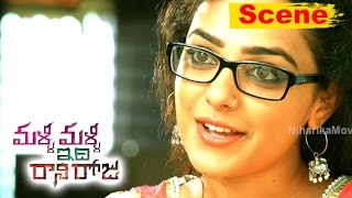 Sharwanand Knows Nithya Menon Is His Lover - Love Scene - Malli Malli Idi Rani Roju Movie Scenes