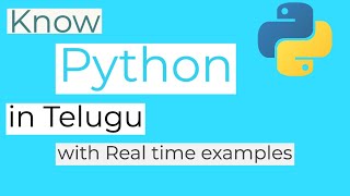 Python list in telugu || append in python || python real time examples in telugu