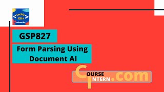 Form Parsing Using Document AI | Qwiklabs [GSP827]