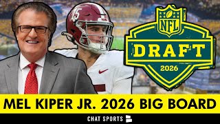 UPDATED Mel Kiper 2026 NFL Draft Big Board - Top 25 NFL Draft Prospect Rankings Ft. Ty Simpson