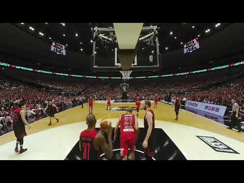 【VR対応】 B.LEAGUE FINAL 2017-18 アルバルク東京vs千葉ジェッツ ハイライト - YouTube